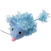 Curly Plush Mouse with Catnip Cat Toy