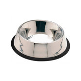 No Tip Dog Dish in Stainless Steel - 64 oz.
