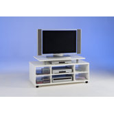 118cm TV / HiFi-Regal "Variant" in Wei&szlig;