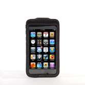 iTouch Classic Leather Sleeve in Black