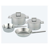 John Pawson 7-Ply Stainless Steel 6-Piece Cookware Set