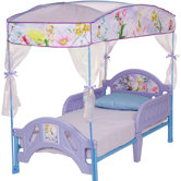 Disney Fairies Toddler Bed with Canopy