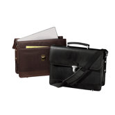 Metro Flapover Laptop Briefcase