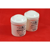 Charlotte Watson Cruet Salt and Pepper Set in Cream