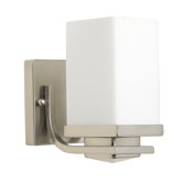 Metropolitan One Light Wall Sconce in Brushed Nickel