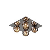Nebula 4 Light Semi Flush Mount