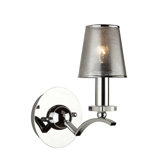 Brera One Light Wall Sconce in Chrome