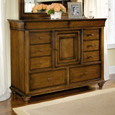 Shenandoah Valley 10 Drawer Combo Dresser