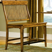 Blue Ridge Retreat High Wood Bench