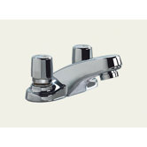 Centerset Bathroom Faucet with Double Knob Handles