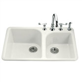 Executive Chef Self Rimming Kitchen Sink with Four Hole Faucet Drilling