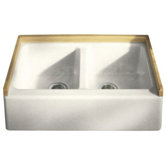 Hawthorne Apron Front Kitchen Sink in Biscuit