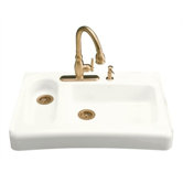 Assure Barrier-Free Tile-in/Undercounter Kitchen Sink