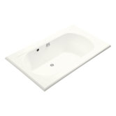 Memoirs 6' Bubble Massage Bath Tub