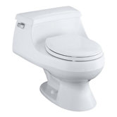 Rialto One-Piece Round-Front Toilet