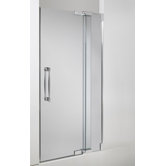 Extrusions and Hardware for 60" Doors in Bright Polished Silver