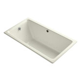 Kathryn 66" x 36" Drop-in Bubblemassage Bath with White Airjet Color Finish