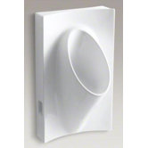 Steward Waterless 19-0.125" Wide X 31-0.875" High X 15-0.875" Deep Wall-Mount Urinal