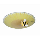 5.3" 1 Light Flush Mount