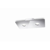 1.6" 2 Light Semi Flush Mount