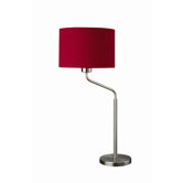 One Light Table Lamp in Red