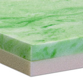 Gel and Memory Foam Mattress Topper