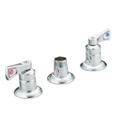 M-Dura Double Handle Widespread Bathroom Faucet without Spout