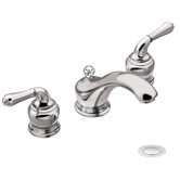 Monticello Inspirations Widespread Bathroom Faucet with Double Lever Handles