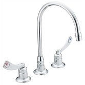 Commercial Widespread Bathroom Faucet with Cold and Hot Handles