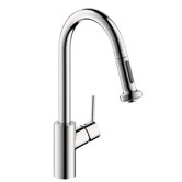 Talis S 2 One Handle Single Hole Kitchen Faucet with Pull Down 2 Sprayer