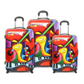 Jazz Red 3 Piece Luggage Set