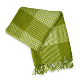 Bucolic Chenille Throw in Green