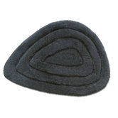 Bamboo Viscose Bogart Bath Mat in Charcoal Gray