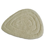 Bamboo Viscose Bogart Bath Mat in Off White