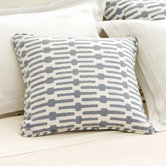 Neutral Territory Links 18" Decorative Pillow in Tin