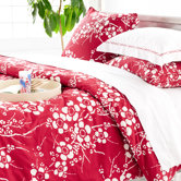 Kiyoko Red Bedding Collection