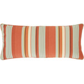 October Stripe Double Boudoir Pillow