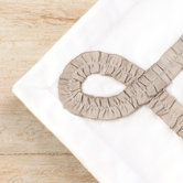Ruched Ribbon Napkin (Set of 4)