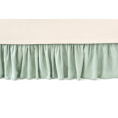 Chambray Linen Ocean Bed Skirt