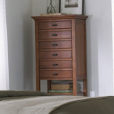 Modern Shaker 6 Drawer City Chest
