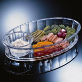 Grainware Grotto Chip and Dip Dish