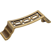 Oriental 6.25" Handle Pull in Dark Antique Brass