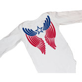 Patriotic Baby Long Sleeve Bodysuit