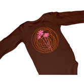 Iconic Flowers Long Sleeve Bodysuit