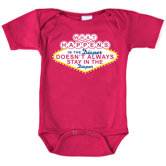 What Happens in the Diaper Fuschia Bodysuit