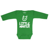 Little Monster Long Sleeve Bodysuit