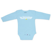 Daddys Little Wingman Long Sleeve Bodysuit