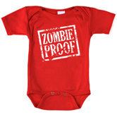 Zombie Proof Bodysuit with Short Sleeve