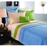 Windowpane Quilted Coverlet