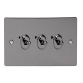Three Gang Two Way Toggle Switch